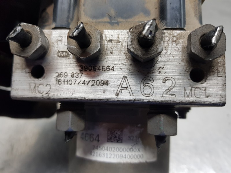 Recambio de abs para opel astra k lim. 5türig expression referencia OEM IAM 39064664 0265256728  Recambio de abs para opel astra k lim. 5türig expression referencia OEM IAM 39064664 0265256728