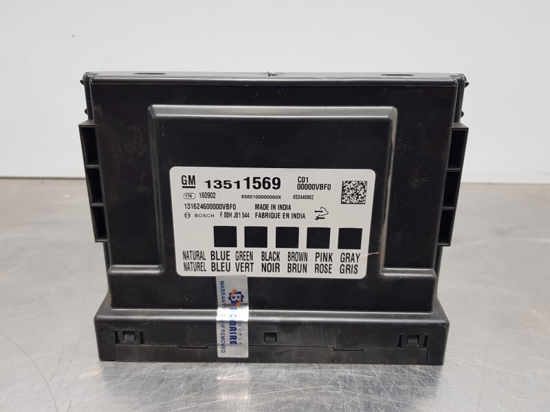 Recambio de modulo confort para opel astra k lim. 5türig expression referencia OEM IAM 13511569   Recambio de modulo confort para opel astra k lim. 5türig expression referencia OEM IAM 13511569