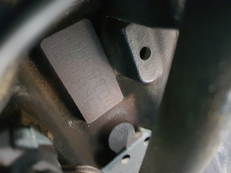 Recambio de motor completo para renault megane ii berlina 3p emotion referencia OEM IAM K9KG7 K9KG724 