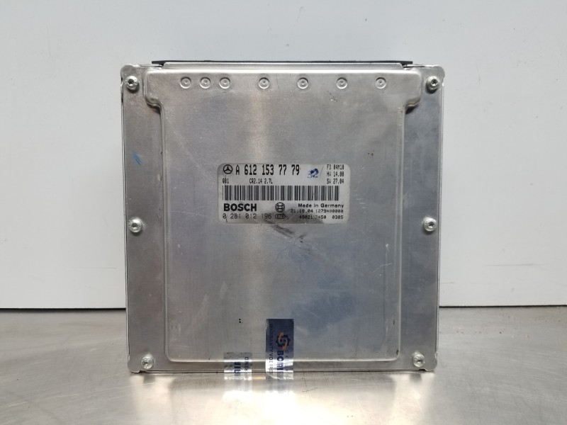 Recambio de centralita motor uce para mercedes clase clk (w209) coupe 270 referencia OEM IAM A6121537779 0281012196 