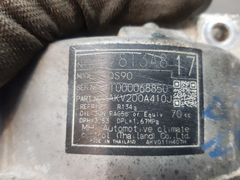 Recambio de compresor aire acondicionado para mitsubishi asx (ga0w) challenge referencia OEM IAM 7813A817   Recambio de compresor aire acondicionado para mitsubishi asx (ga0w) challenge referencia OEM IAM 7813A817