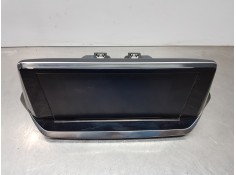 Recambio de pantalla multifuncion para peugeot 208 (p2) active referencia OEM IAM 9838129680   2