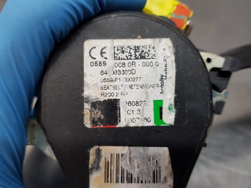 Recambio de kit airbag para peugeot 208 (p2) active referencia OEM IAM   