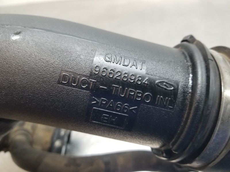 Recambio de tubo presion turbocompresor para opel antara cosmo referencia OEM IAM 96628984  