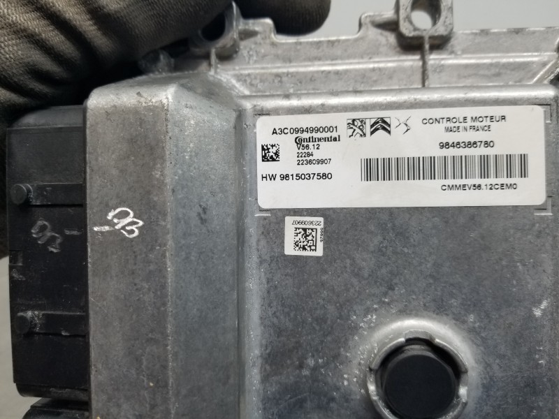 Recambio de centralita motor uce para peugeot 208 (p2) active referencia OEM IAM 9846386780  