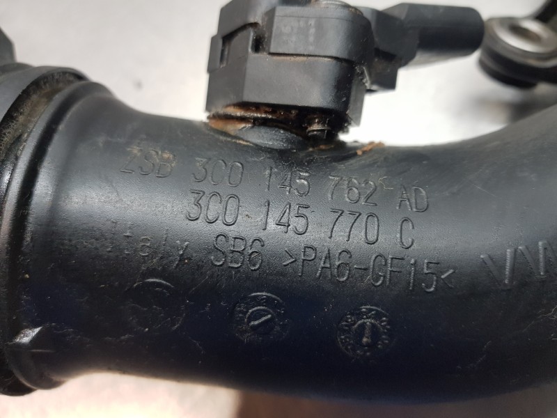 Recambio de tubo presion turbocompresor para seat leon (1p1) fr referencia OEM IAM 3C0145770C  
