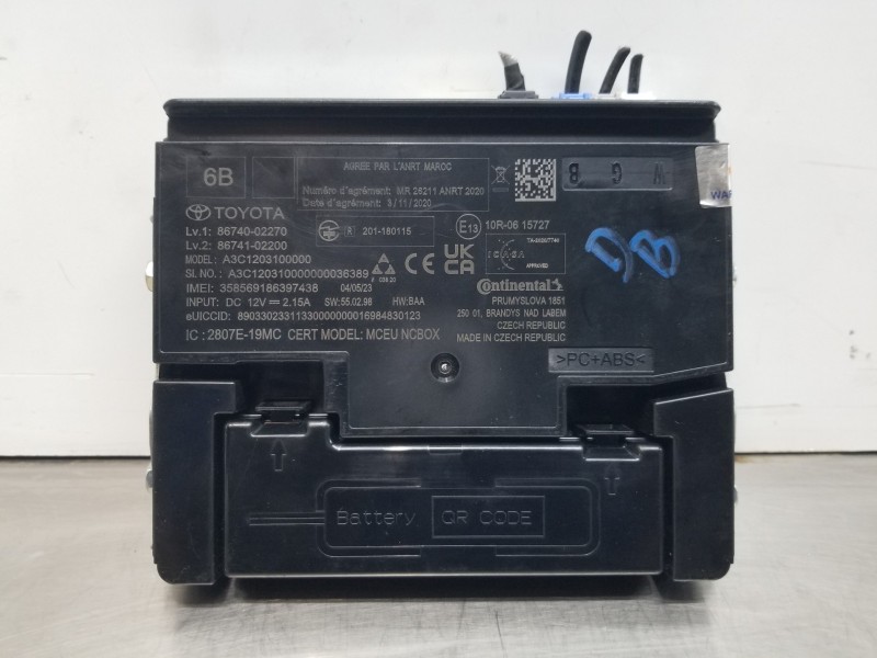 Recambio de modulo electronico para toyota corolla touring sports (e21) hybrid referencia OEM IAM 8674002270  