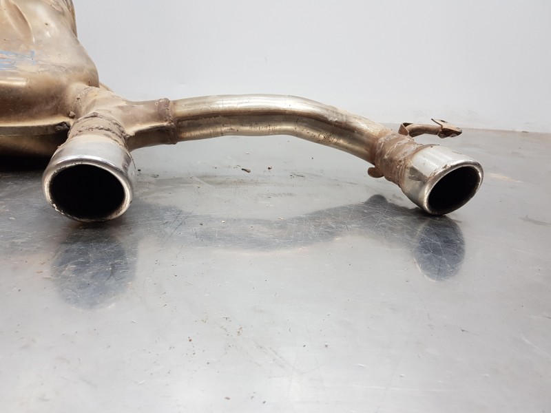 Recambio de silenciador trasero para renault megane ii berlina 3p emotion referencia OEM IAM 8200678698  