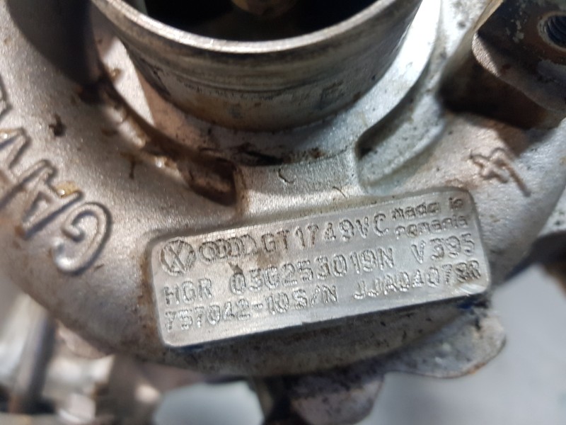 Recambio de turbocompresor para seat leon (1p1) fr referencia OEM IAM 03G253010A 03G253019N 