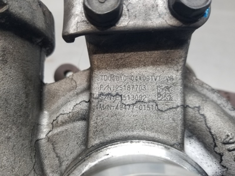 Recambio de turbocompresor para chevrolet cruze lt referencia OEM IAM 4947701510 25187703 