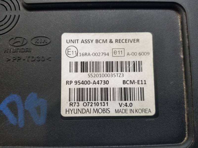 Recambio de modulo confort para kia carens ( ) drive referencia OEM IAM 95400A4730  