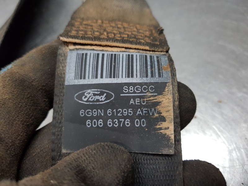 Recambio de cinturon seguridad delantero izquierdo para ford mondeo ber. (ca2) referencia OEM IAM 6G9N61295AFW 606637600 