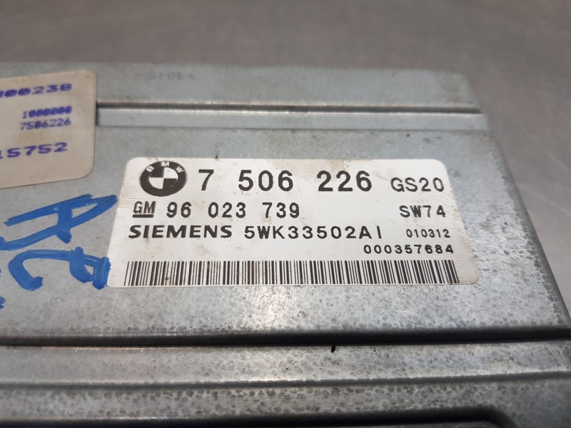 Recambio de centralita cambio automatico para bmw x5 (e53) sport referencia OEM IAM 7506226 96023739 