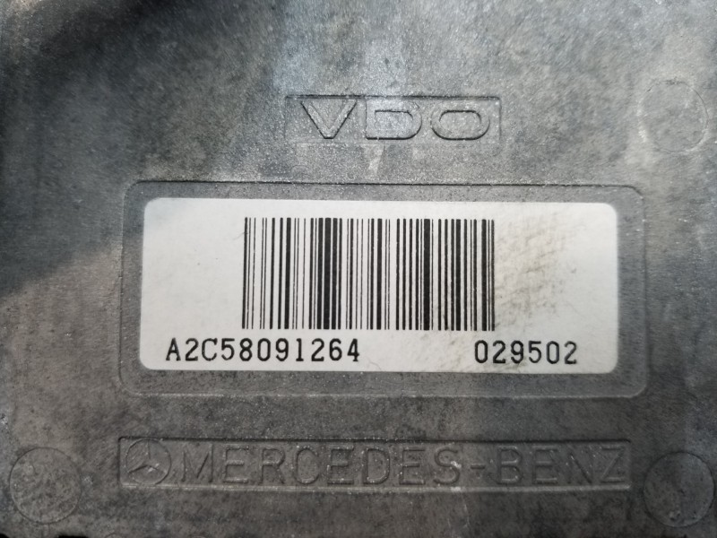 Recambio de pantalla multifuncion para mercedes clase m (w166) bluetec referencia OEM IAM A2C58091264  