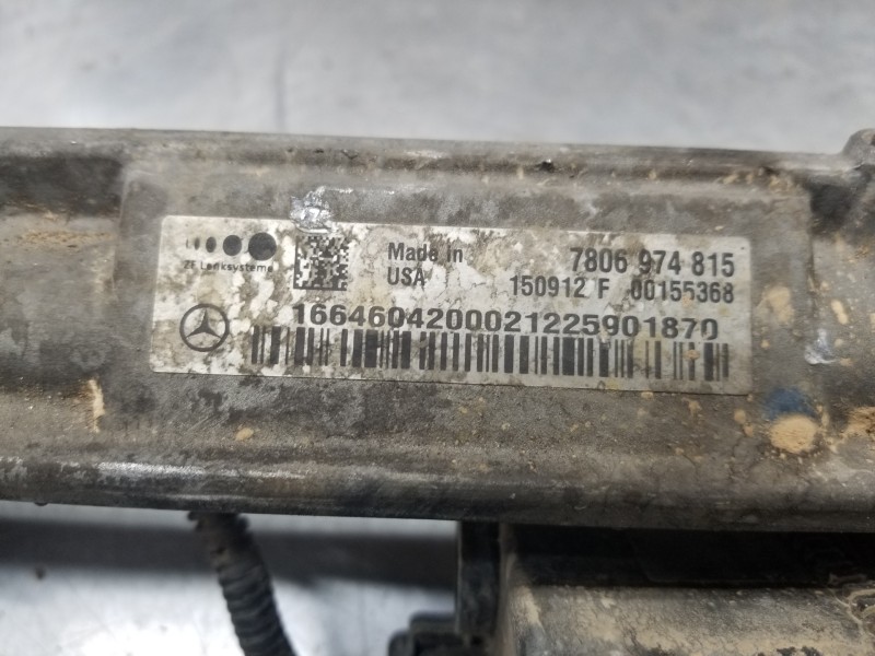 Recambio de cremallera direccion para mercedes clase m (w166) bluetec referencia OEM IAM A166460600064  