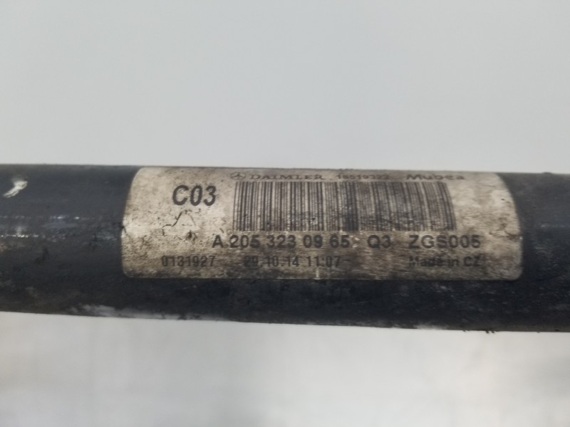 Recambio de barra estabilizadora delantera para mercedes clase c (w205) lim. bluetec referencia OEM IAM A2053230965  