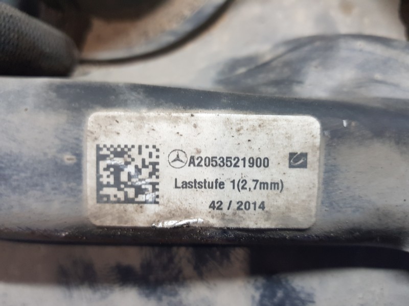 Recambio de brazo suspension inferior trasero izquierdo para mercedes clase c (w205) lim. bluetec referencia OEM IAM A2053522000