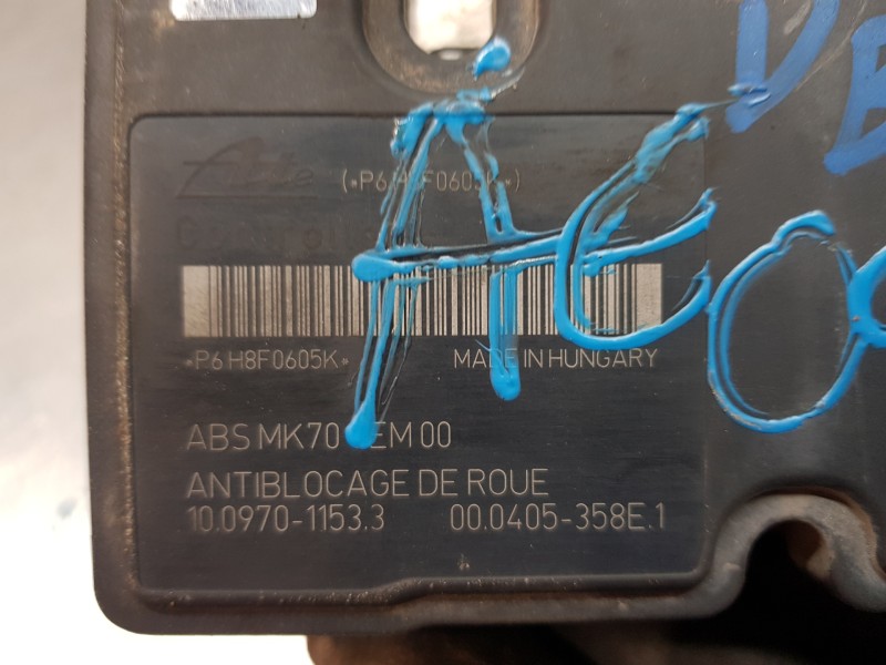 Recambio de abs para peugeot 207 confort referencia OEM IAM 9665344180  