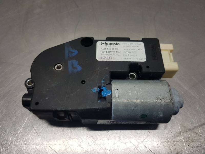 Recambio de motor techo electrico para mercedes clase m (w166) bluetec referencia OEM IAM A1668200108  