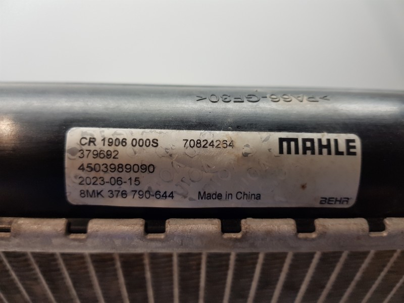 Recambio de radiador agua para mercedes clase m (w166) bluetec referencia OEM IAM A0995001303  