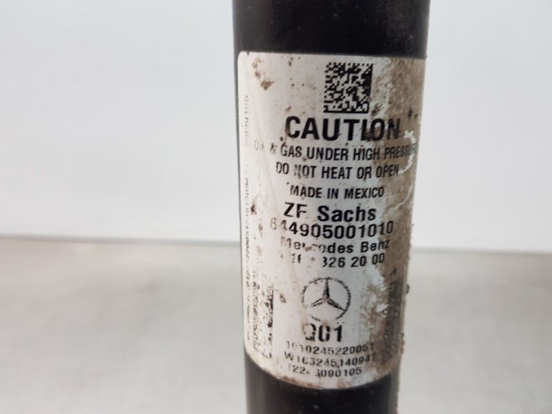 Recambio de amortiguador trasero izquierdo para mercedes clase m (w166) bluetec referencia OEM IAM A1663200030  