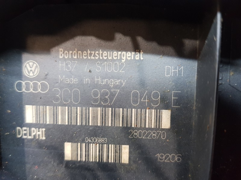 Recambio de modulo confort para volkswagen golf v berlina (1k1) sport referencia OEM IAM 3C0937049  