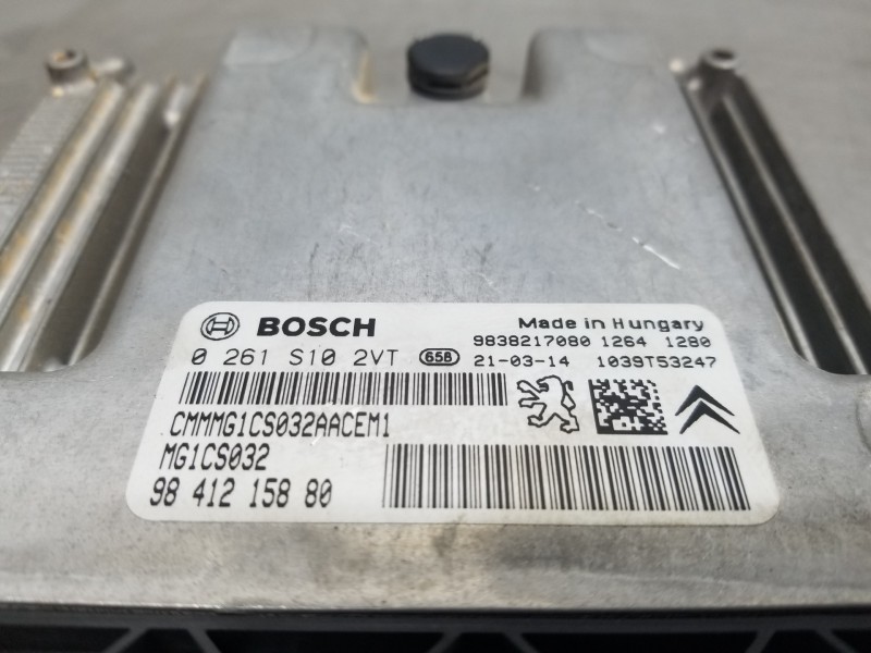 Recambio de centralita motor uce para peugeot 208 (p2) puretech referencia OEM IAM 9838217080  