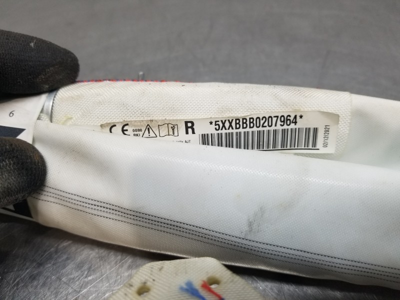 Recambio de airbag cortina delantero derecho para peugeot 208 (p2) puretech referencia OEM IAM 9827991580  