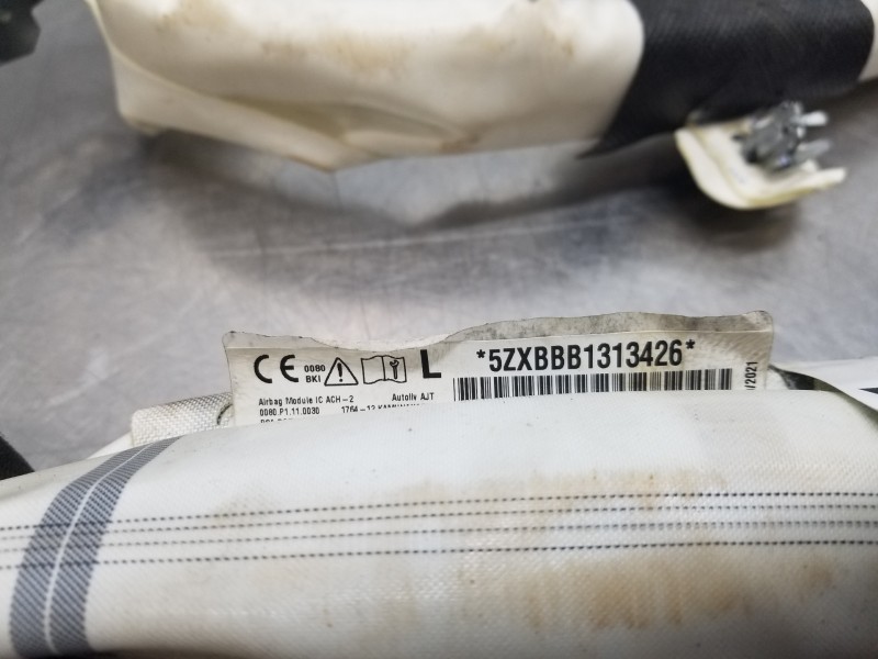 Recambio de airbag cortina delantero izquierdo para peugeot 208 (p2) puretech referencia OEM IAM 9827991480  