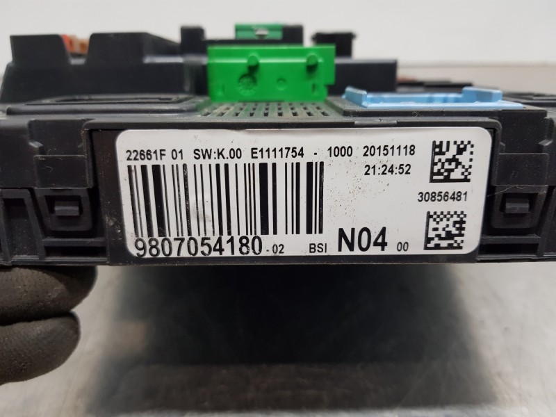 Recambio de caja reles / fusibles para peugeot 308 active referencia OEM IAM 9807054180  