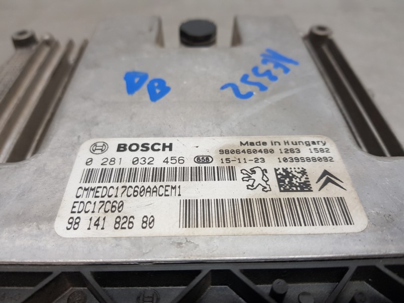 Recambio de centralita motor uce para peugeot 308 active referencia OEM IAM 9814182680 0281032456 