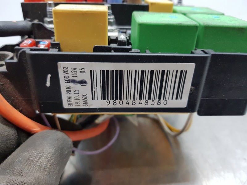 Recambio de caja reles / fusibles para peugeot 308 active referencia OEM IAM 9804848580  