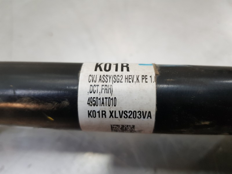 Recambio de transmision delantera derecha para kia niro concept referencia OEM IAM 49501AT010  