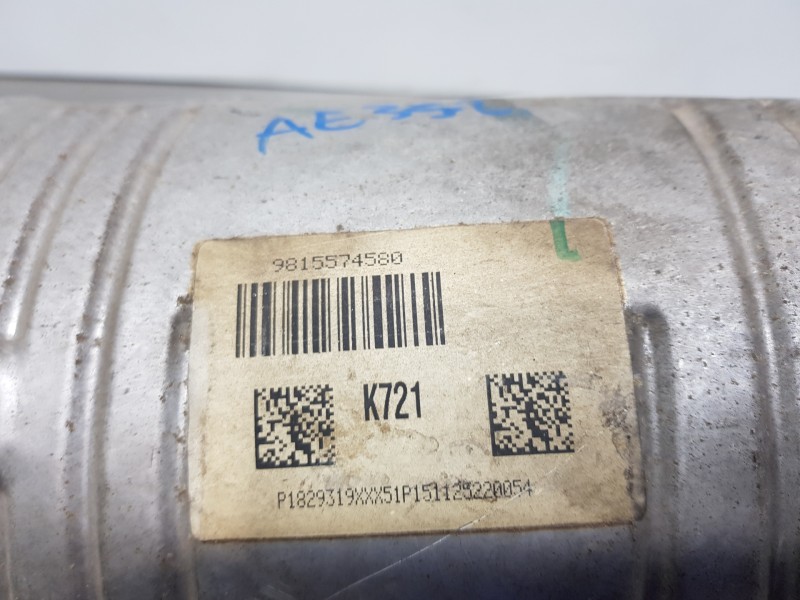 Recambio de filtro de particulas para peugeot 308 active referencia OEM IAM 9815574580 K721 