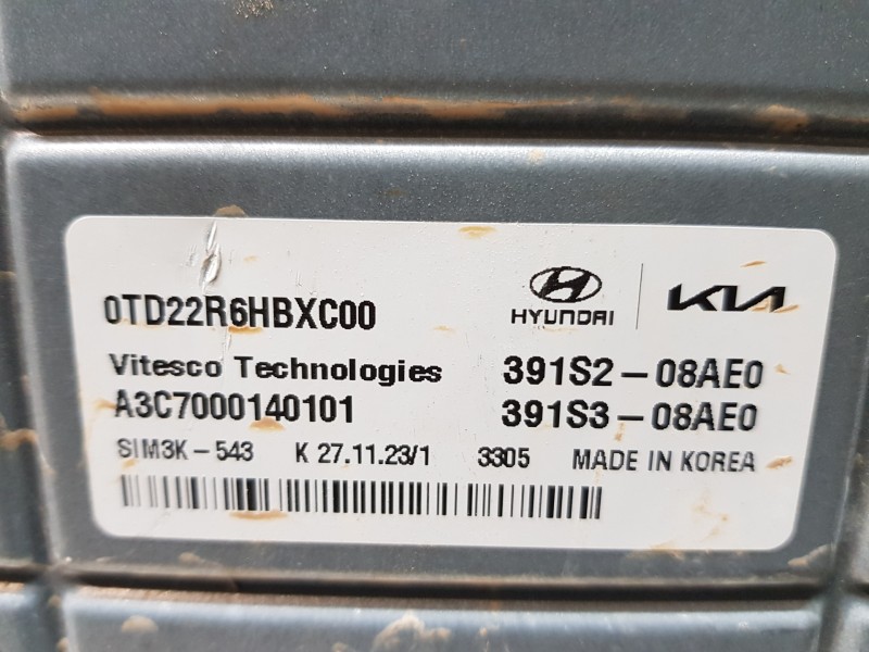 Recambio de modulo electronico para kia niro concept referencia OEM IAM 391S208AE0 391S2308AE0 