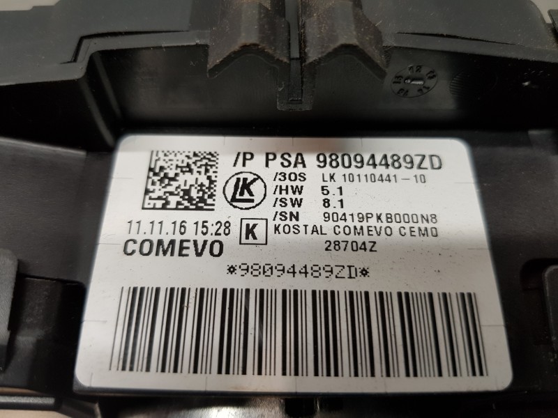 Recambio de mando multifuncion para peugeot 3008 allure referencia OEM IAM 98312547ZD 98094489ZD 