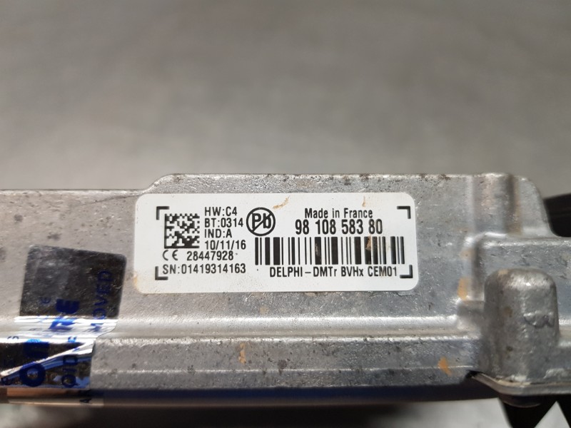 Recambio de centralita start / stop para peugeot 3008 allure referencia OEM IAM 9810858380  