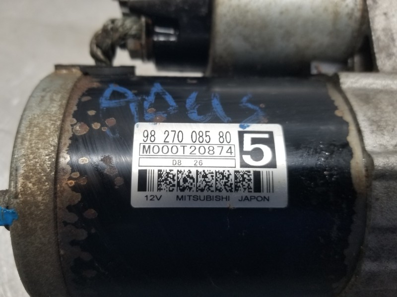 Recambio de motor arranque para citroen spacetourer autobus referencia OEM IAM 9827008580  