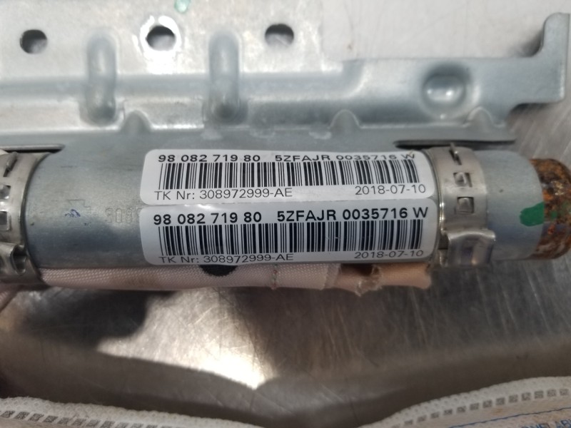 Recambio de airbag cortina delantero izquierdo para citroen spacetourer autobus referencia OEM IAM 9808271980  