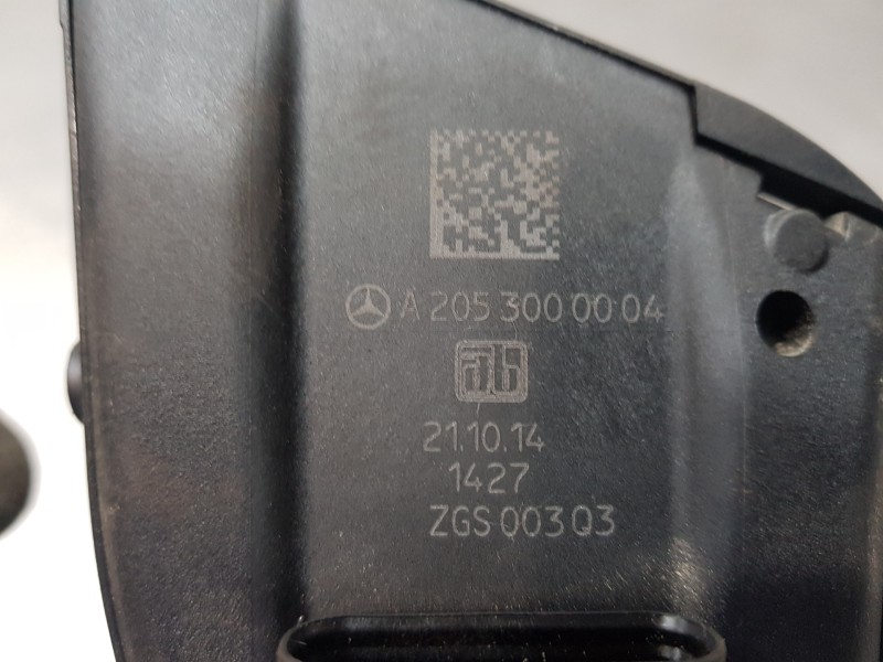 Recambio de pedal acelerador para mercedes clase c (w205) lim. bluetec referencia OEM IAM A2053000004  