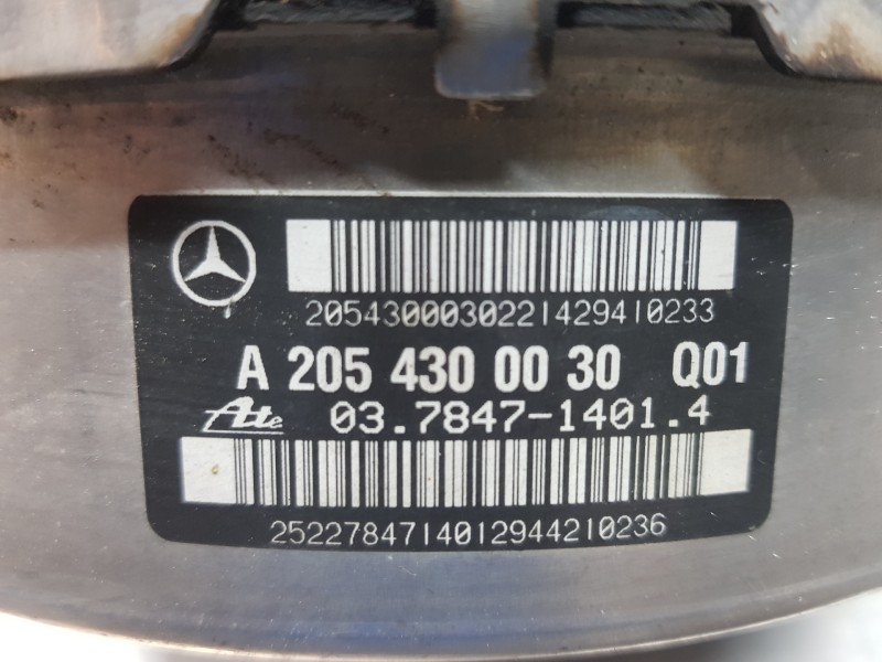 Recambio de servofreno para mercedes clase c (w205) lim. bluetec referencia OEM IAM A2054300030 03784714014 