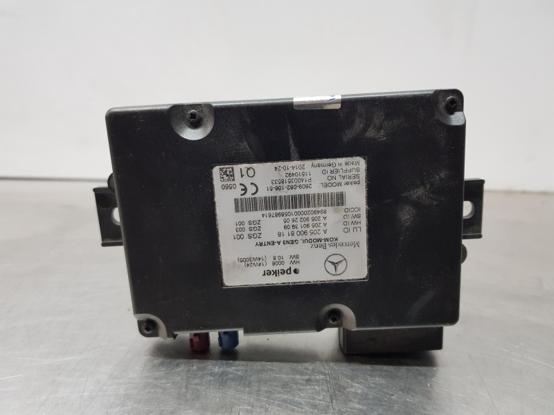 Recambio de modulo electronico para mercedes clase c (w205) lim. bluetec referencia OEM IAM A2059008118  