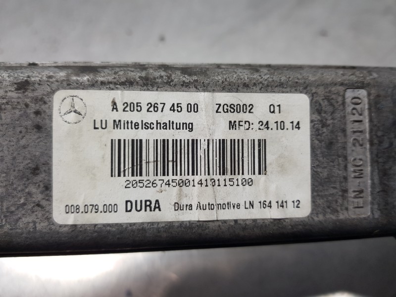 Recambio de palanca cambio para mercedes clase c (w205) lim. bluetec referencia OEM IAM A2052674500  