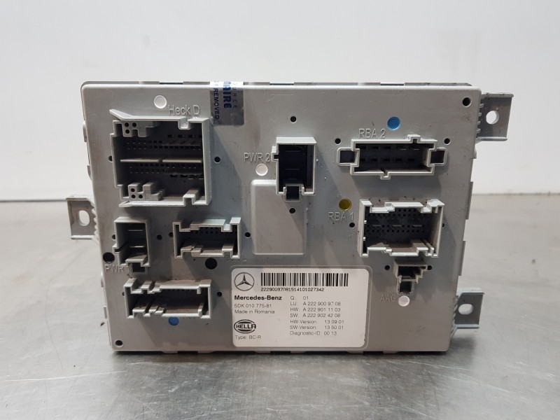 Recambio de modulo electronico para mercedes clase c (w205) lim. bluetec referencia OEM IAM A2229009708  