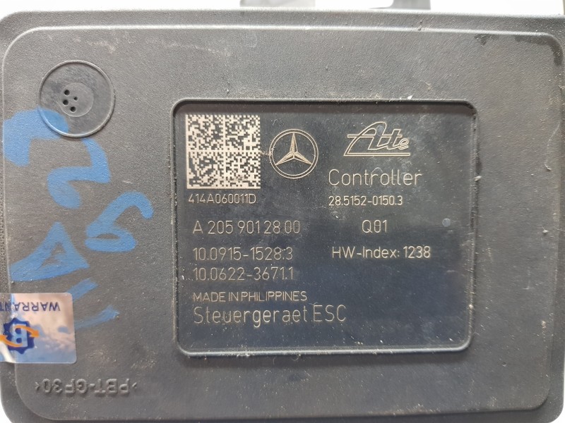 Recambio de abs para mercedes clase c (w205) lim. bluetec referencia OEM IAM A2054313112  