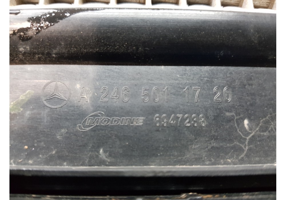 Recambio de condensador / radiador aire acondicionado para mercedes clase a (w176) design referencia OEM IAM A2465000454  