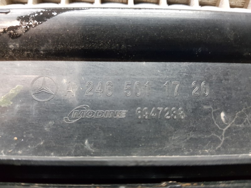 Recambio de condensador / radiador aire acondicionado para mercedes clase a (w176) design referencia OEM IAM A2465000454  