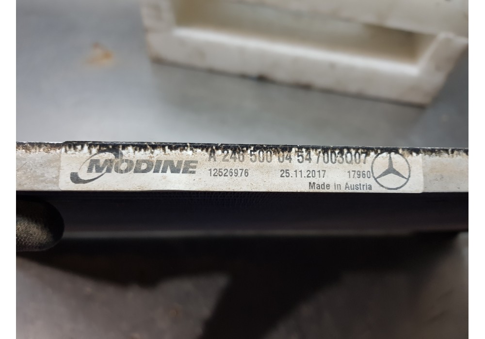Recambio de condensador / radiador aire acondicionado para mercedes clase a (w176) design referencia OEM IAM A2465000454  