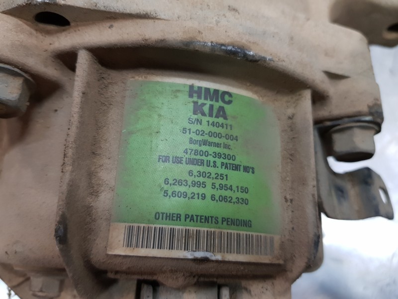 Recambio de diferencial trasero para hyundai santa fe (bm) style referencia OEM IAM 5302039300  