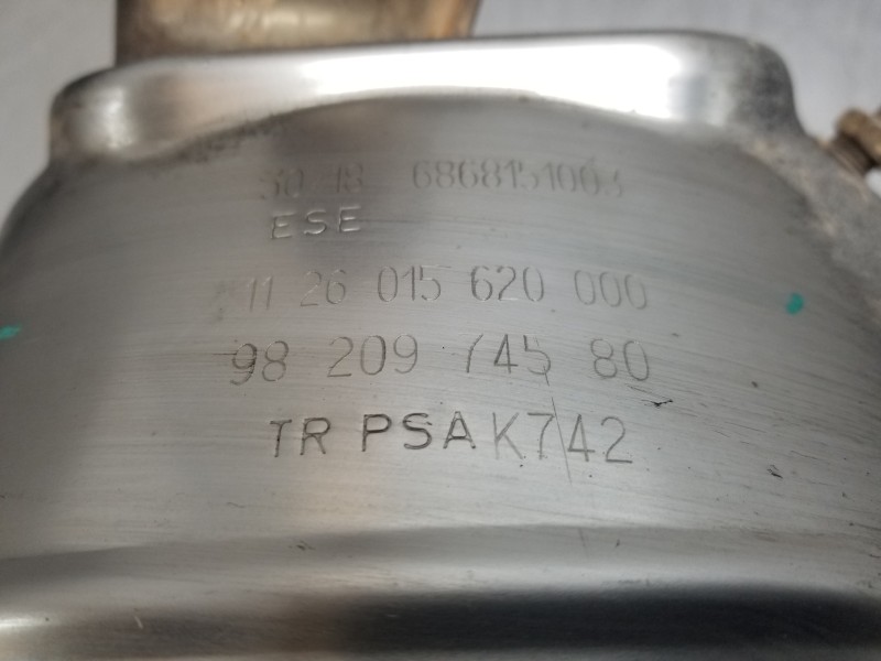 Recambio de catalizador para citroen spacetourer autobus referencia OEM IAM 9820974580  